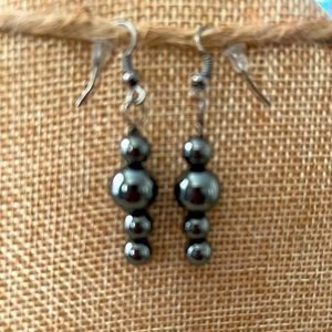 Hematite Earrings